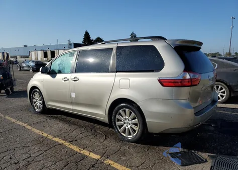 2017 Toyota Sienna Xle from USA, damaged, VIN 5TDDZ3DCXHS158304